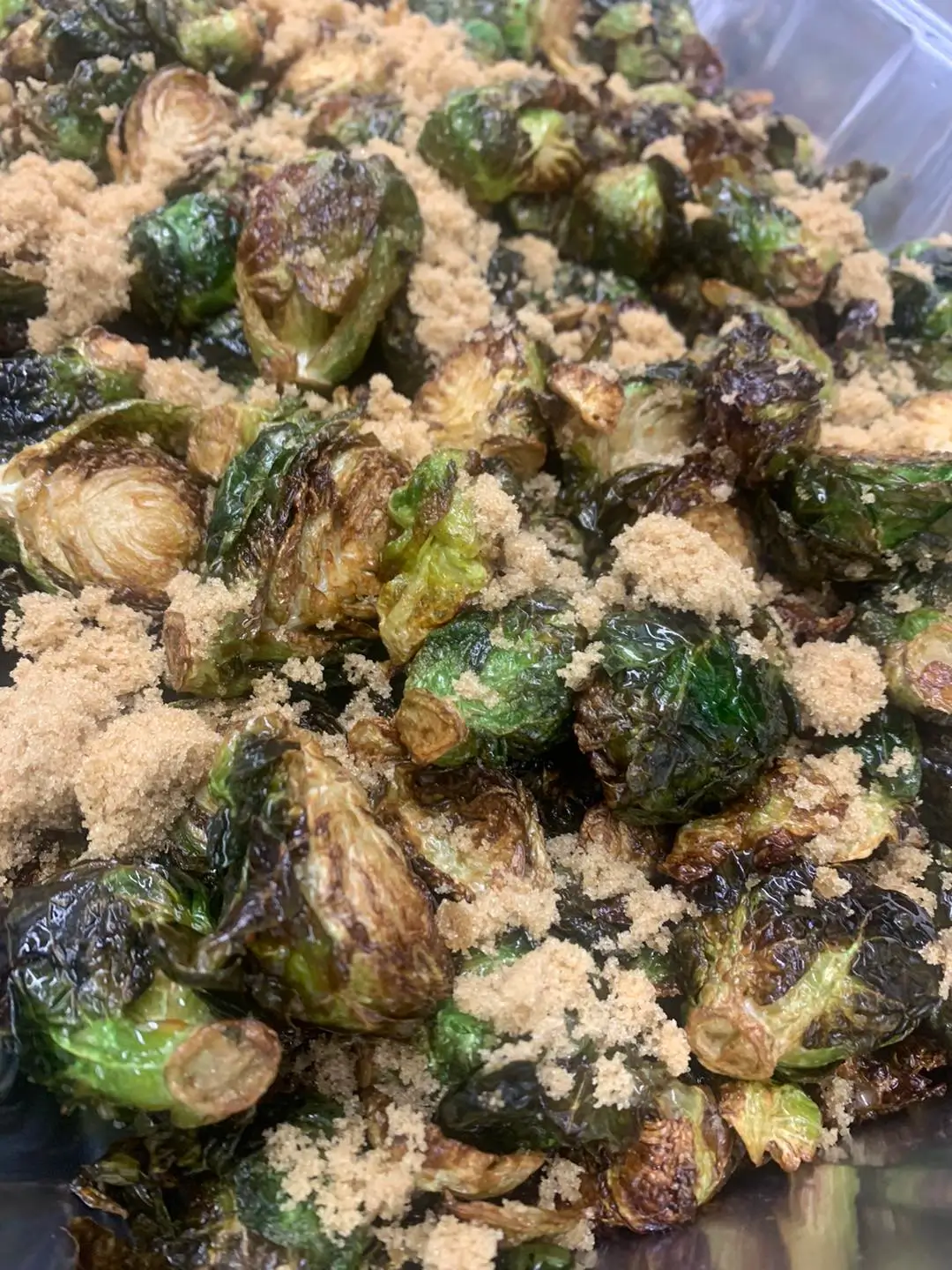 Roasted Brussels sprouts side dish